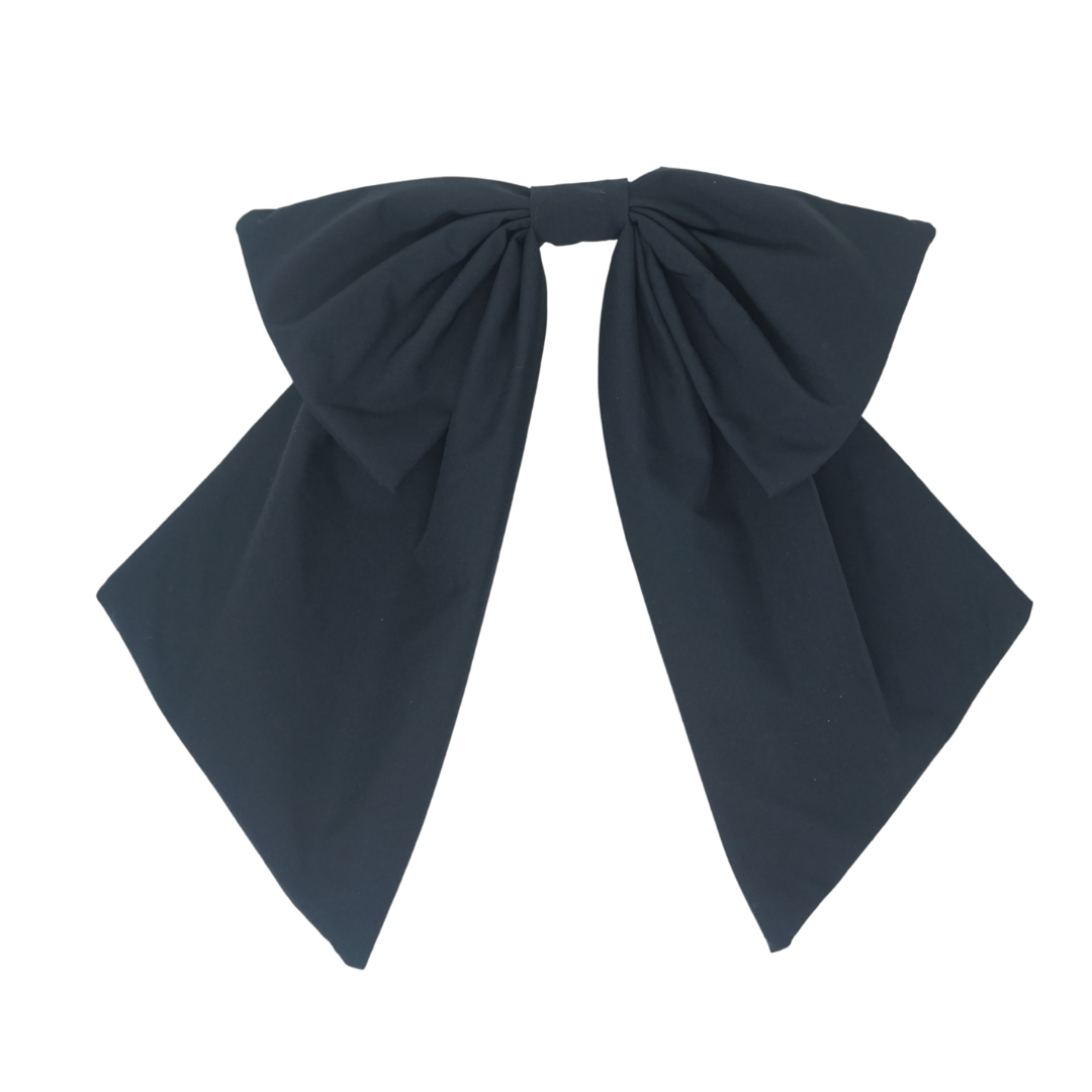 Taffeta Dressy Oversized Bow Clip