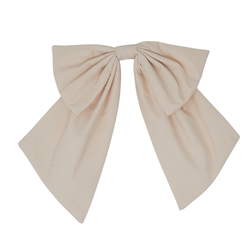 Taffeta Dressy Oversized Bow Clip