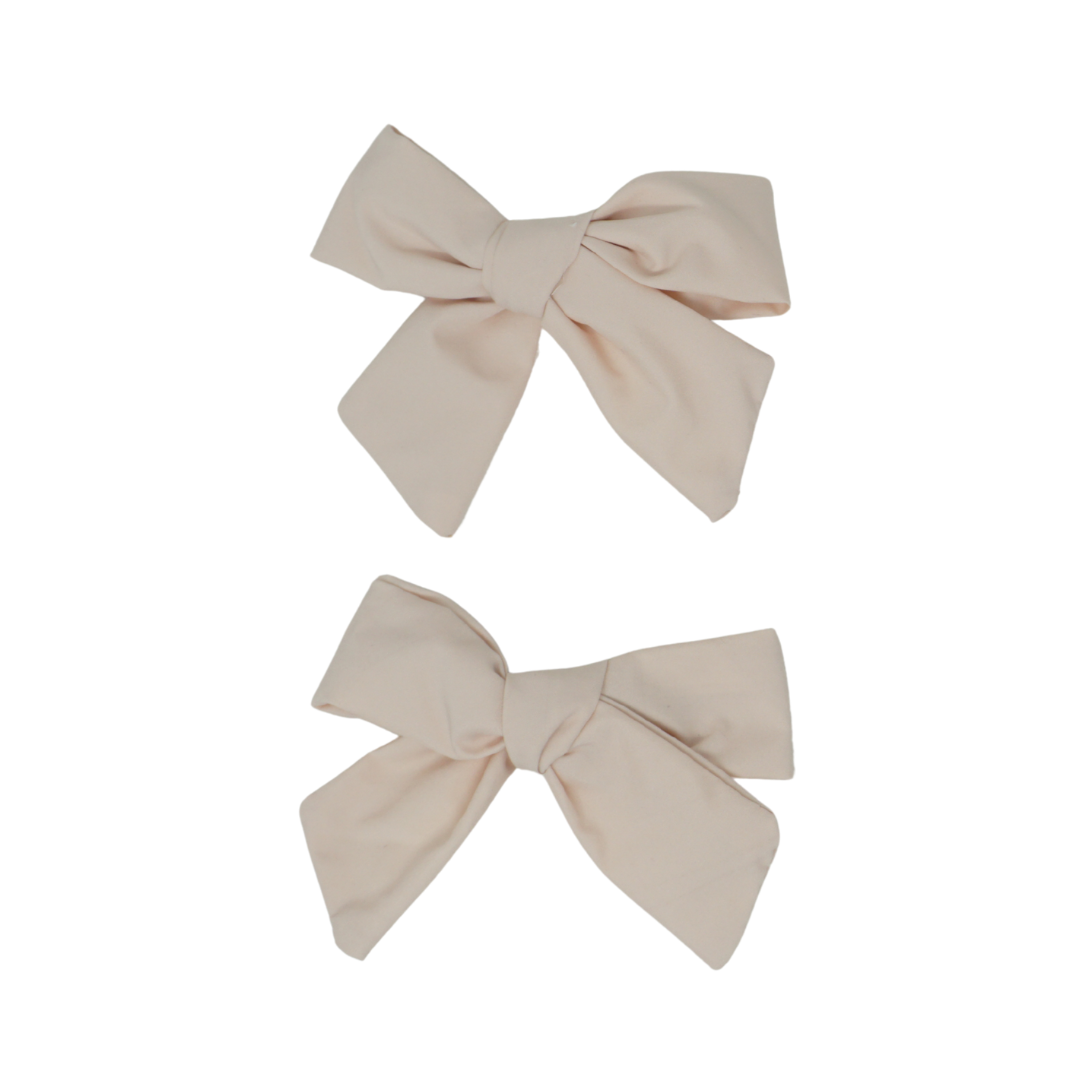 Taffeta Mini Bow Clip Set