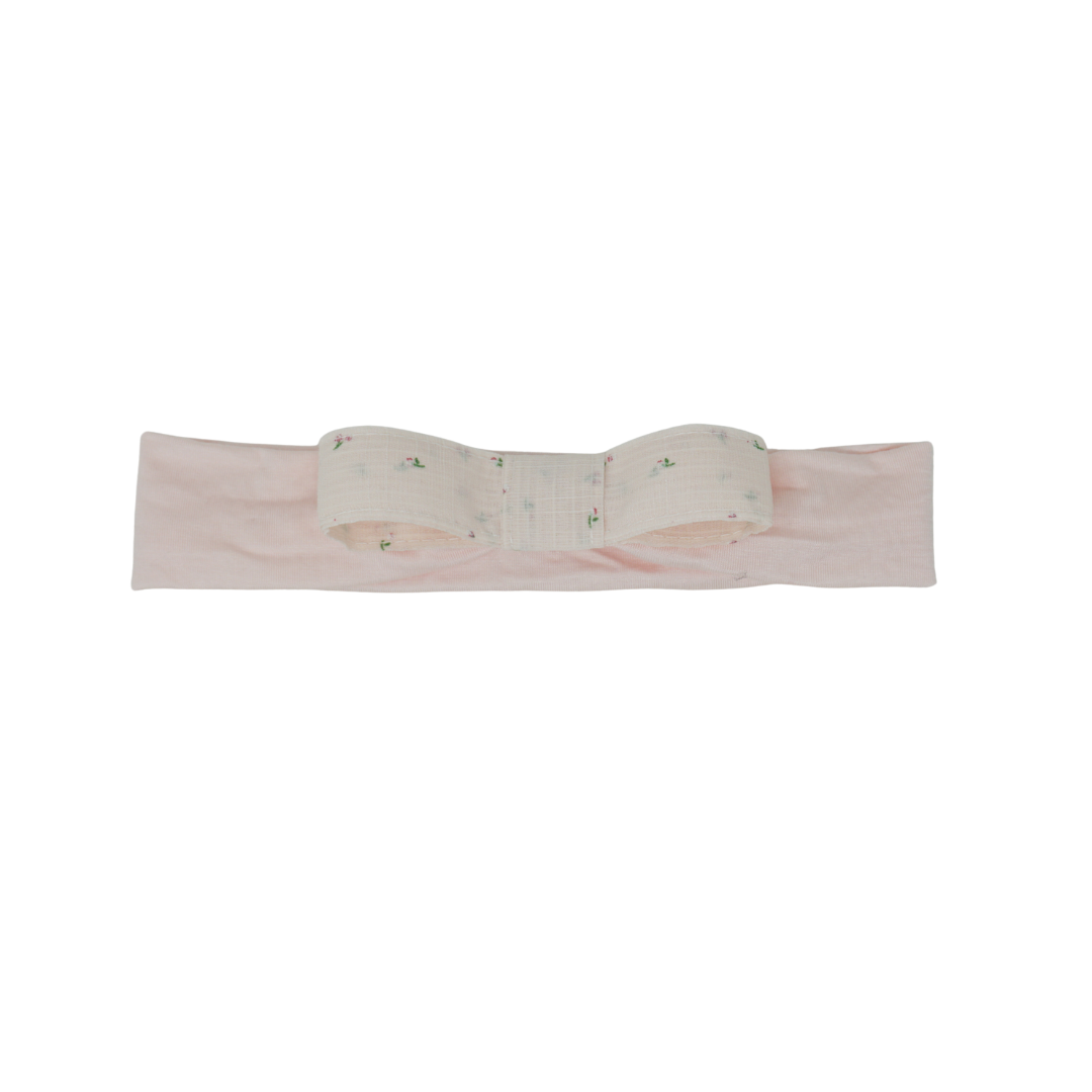 Floral Linen Baby Modal Band