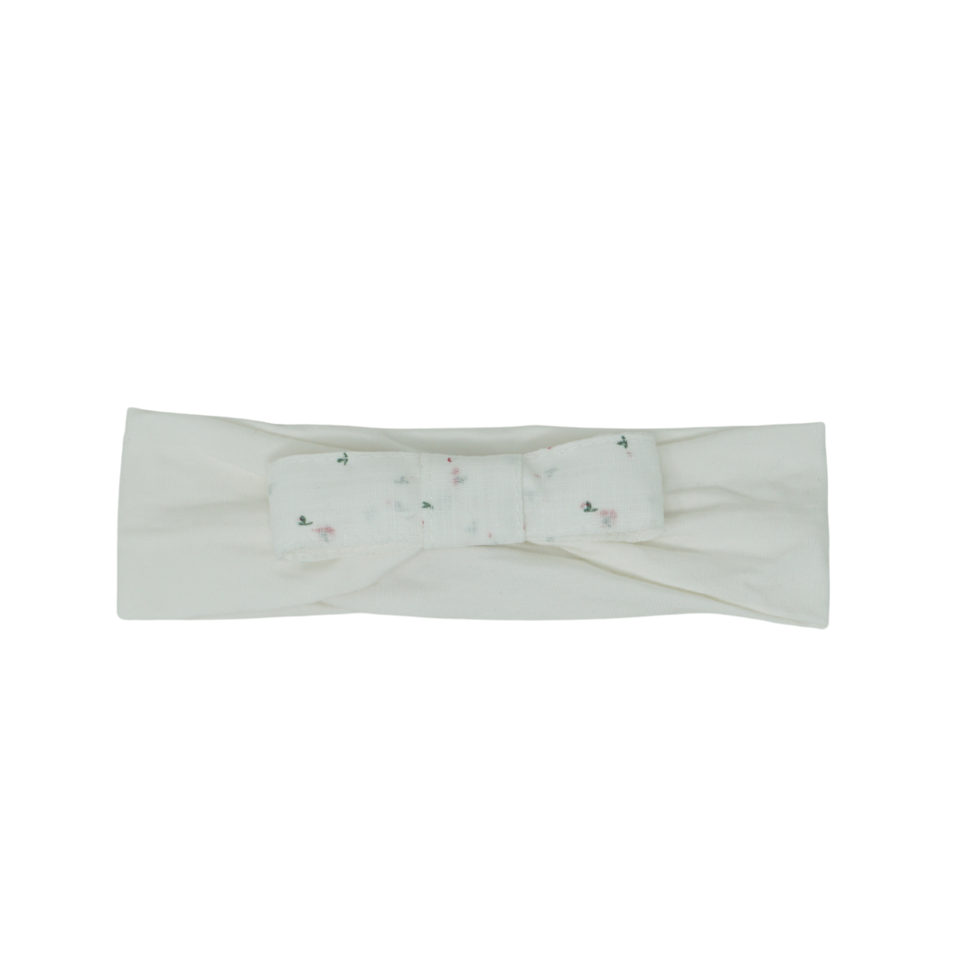 Floral Linen Baby Modal Band