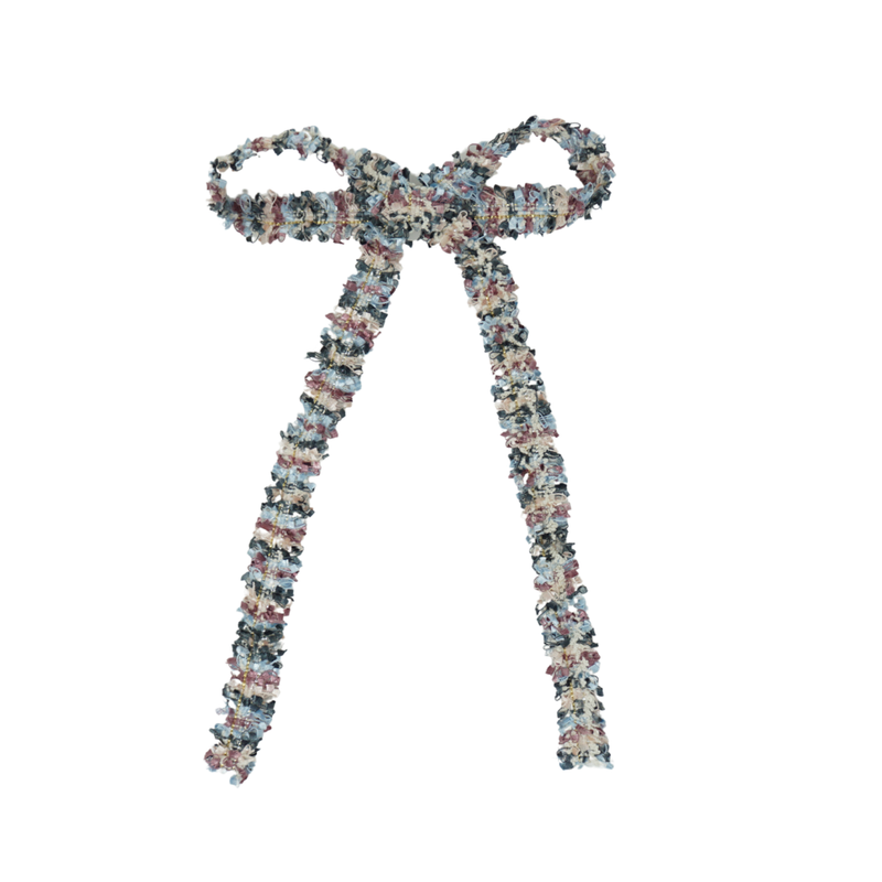 Tweed Collection Large Bow Clip