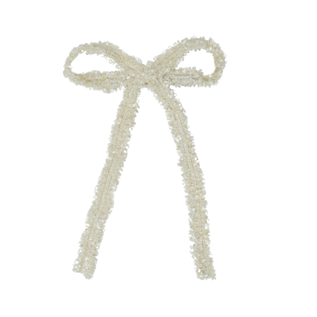 Tweed Collection Large Bow Clip