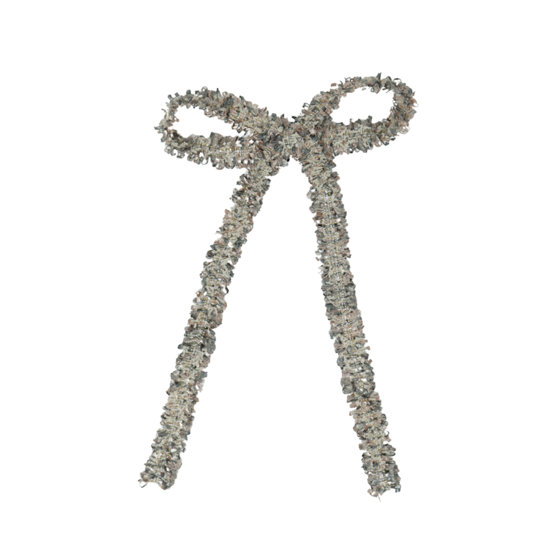 Tweed Collection Large Bow Clip