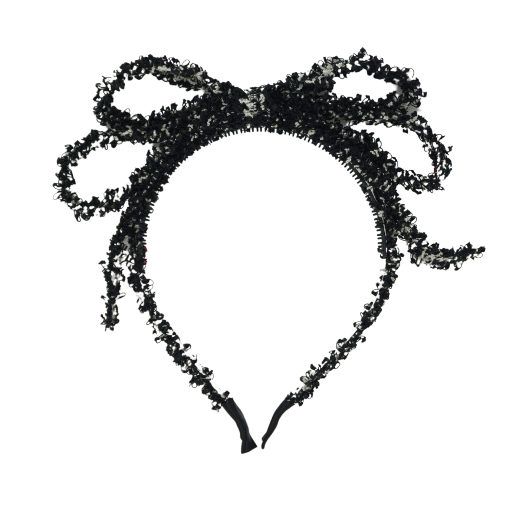 Tweed Collection Luxe Bow Headband