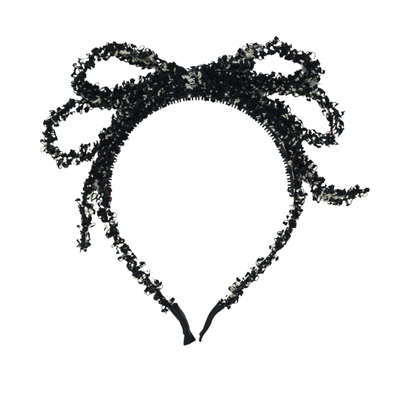 Tweed Collection Luxe Bow Headband