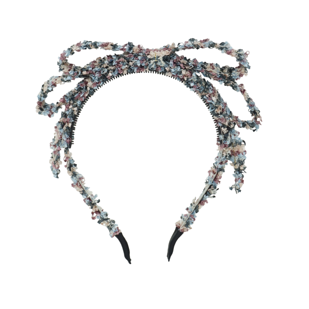 Tweed Collection Luxe Bow Headband