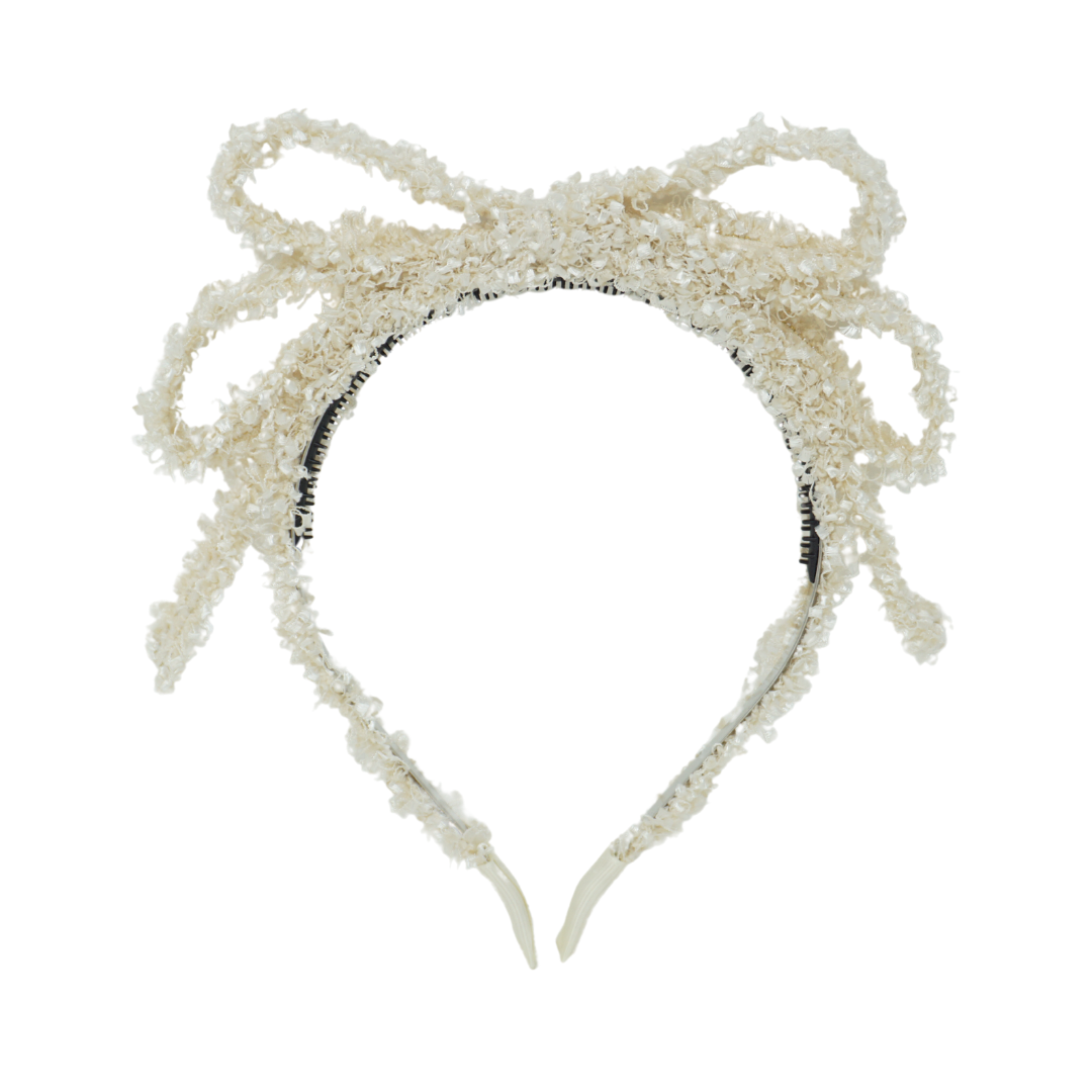Tweed Collection Luxe Bow Headband