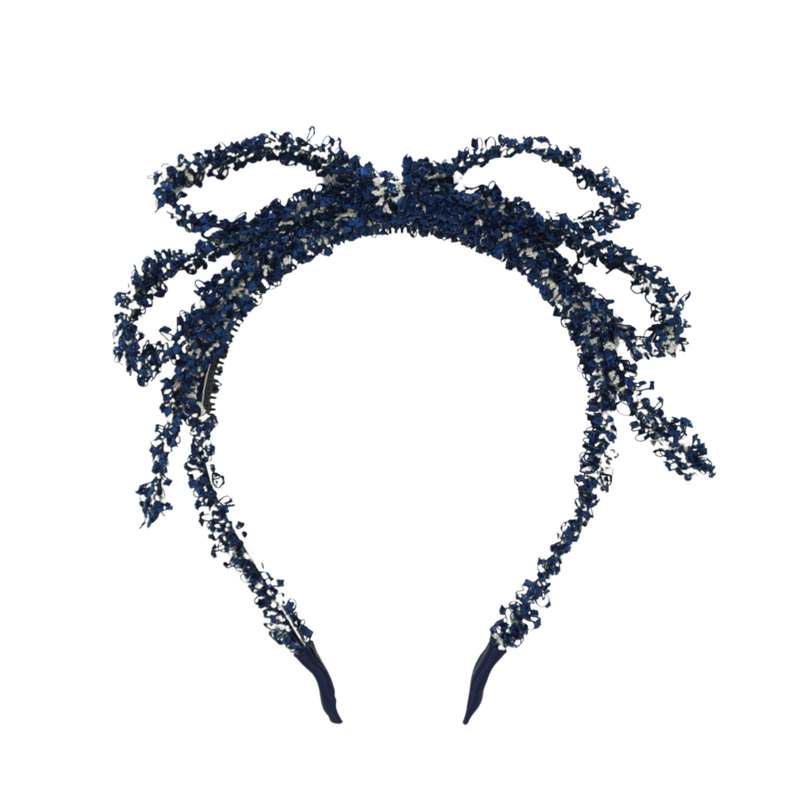 Tweed Collection Luxe Bow Headband