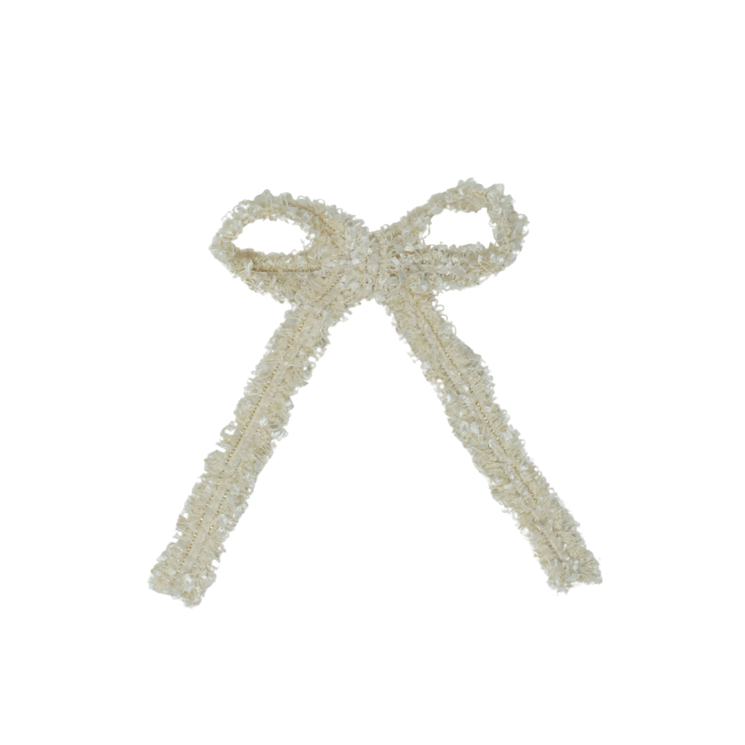 Tweed Collection Medium Bow Clip