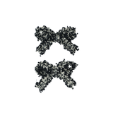 Tweed Collection Mini Bow Clip Set