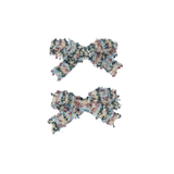 Tweed Collection Mini Bow Clip Set