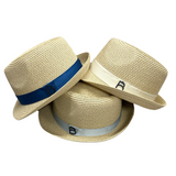 Summer Straw Weave Weave Fedora