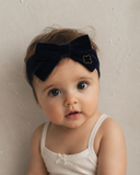 Velvet Gold Embroidered Baby Modal Band