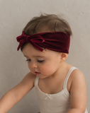 Velvet Ribbon Bows Ribbon Bow Baby Band
