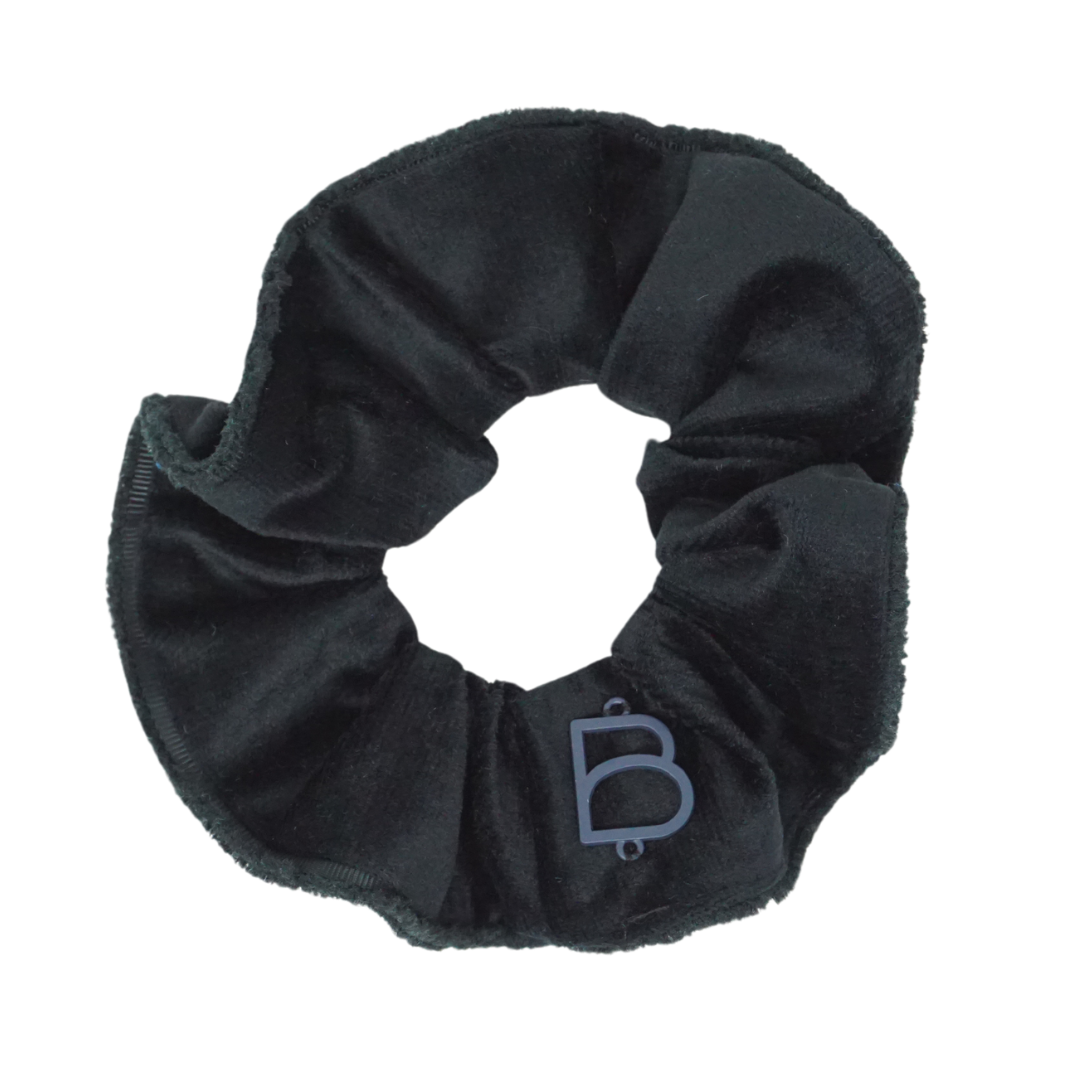 Velvet Frayed Edge Scrunchie