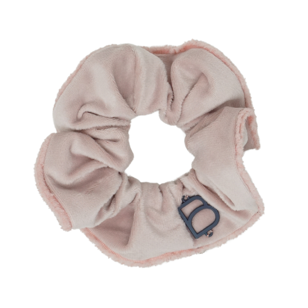 Velvet Frayed Edge Scrunchie