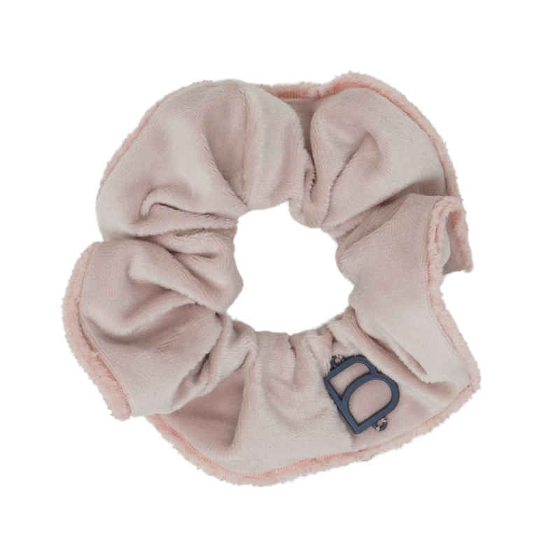 Velvet Frayed Edge Scrunchie