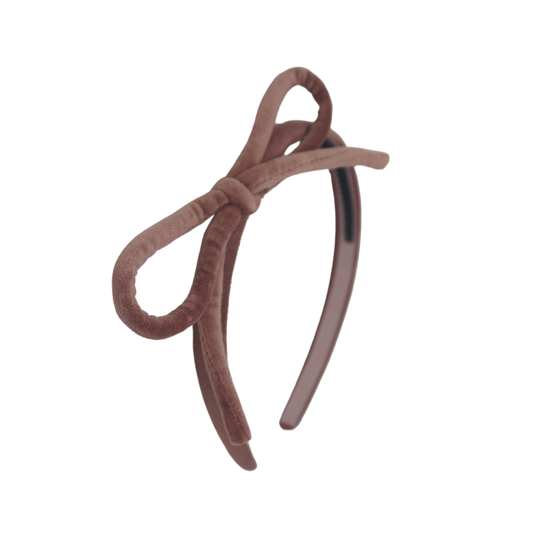 Velvet Rope Designer Bow Headband