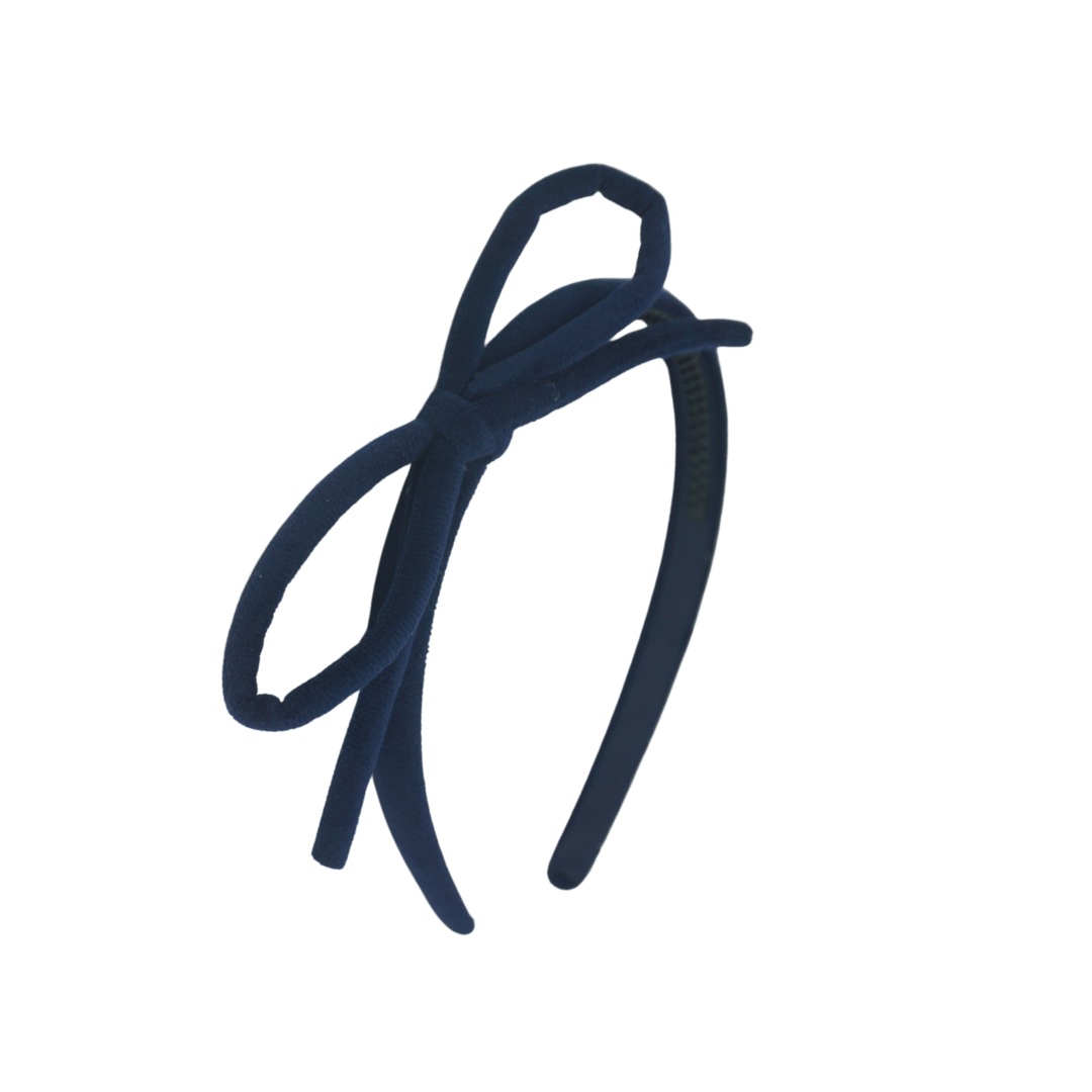Velvet Rope Designer Bow Headband