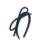 Velvet Rope Designer Bow Headband