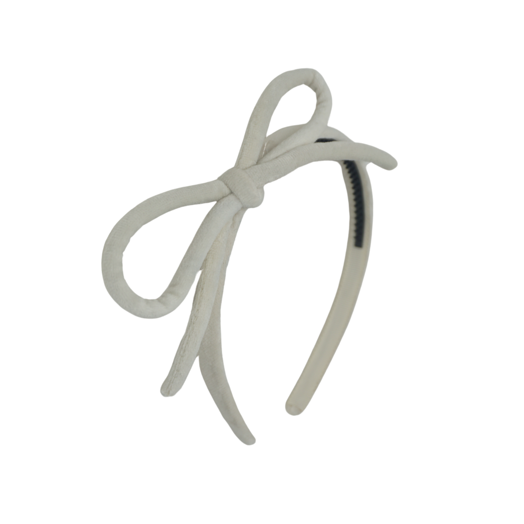 Velvet Rope Designer Bow Headband
