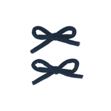 Velvet Rope Mini Bow Clip Set
