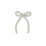 Velvet Rope Small Bow Clip