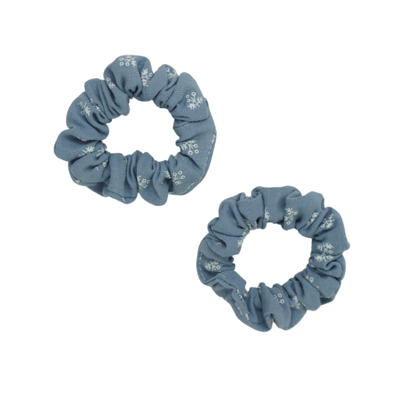 Vintage Ditsy Floral Mini Scrunchie Set
