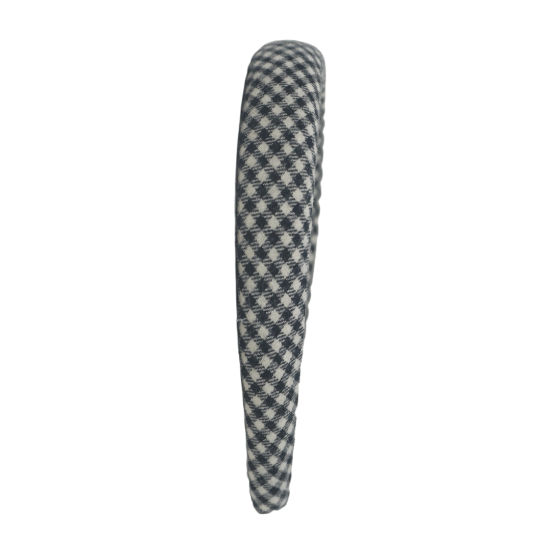 Wooly Gingham Classic Padded Headband