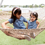 Cotton Bow Print Classic Padded Headband