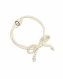 Fuzzy Braided Rope Baby Nylon Band - Cream