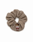 Bandeau Teddy Knits Scrunchie - Oat