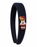 Bandeau Teddy Knits Classic Headband - Navy