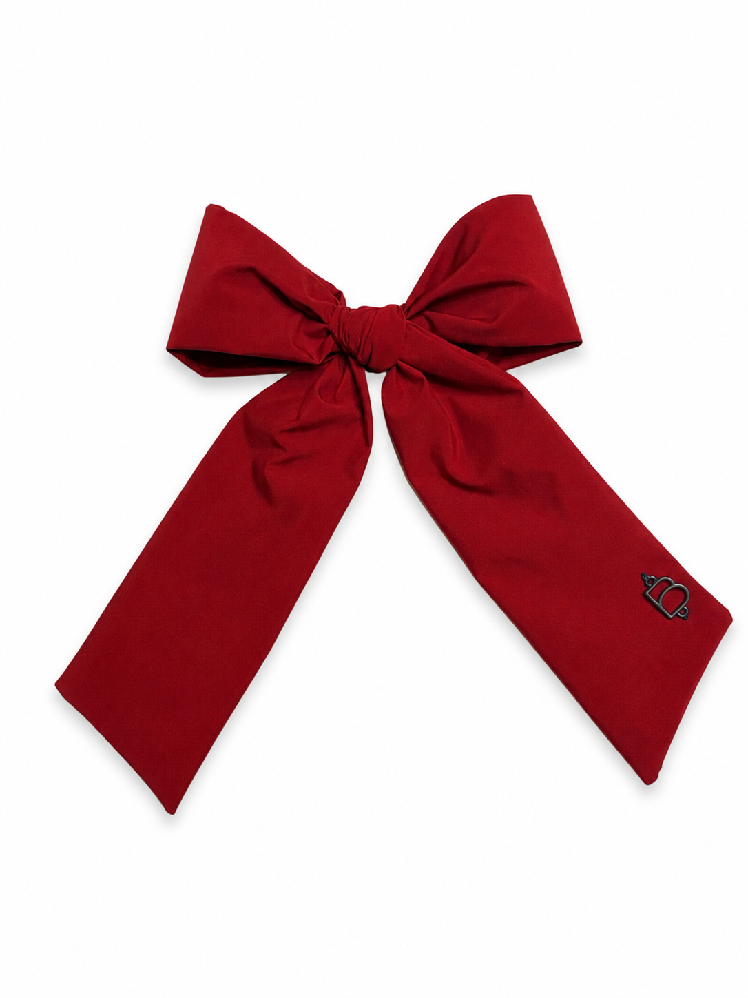 Taffeta Winter Edition Classic Medium Bow Clip - additional view