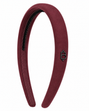 Taffeta Winter Edition Lightly Padded Headband - Plum