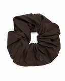 Taffeta Winter Edition Oversized Scrunchie - Brown