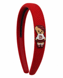 Bandeau Teddy Knits Classic Headband - Red