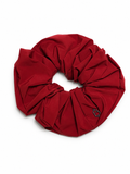 Taffeta Winter Edition Oversized Scrunchie - Burgundy