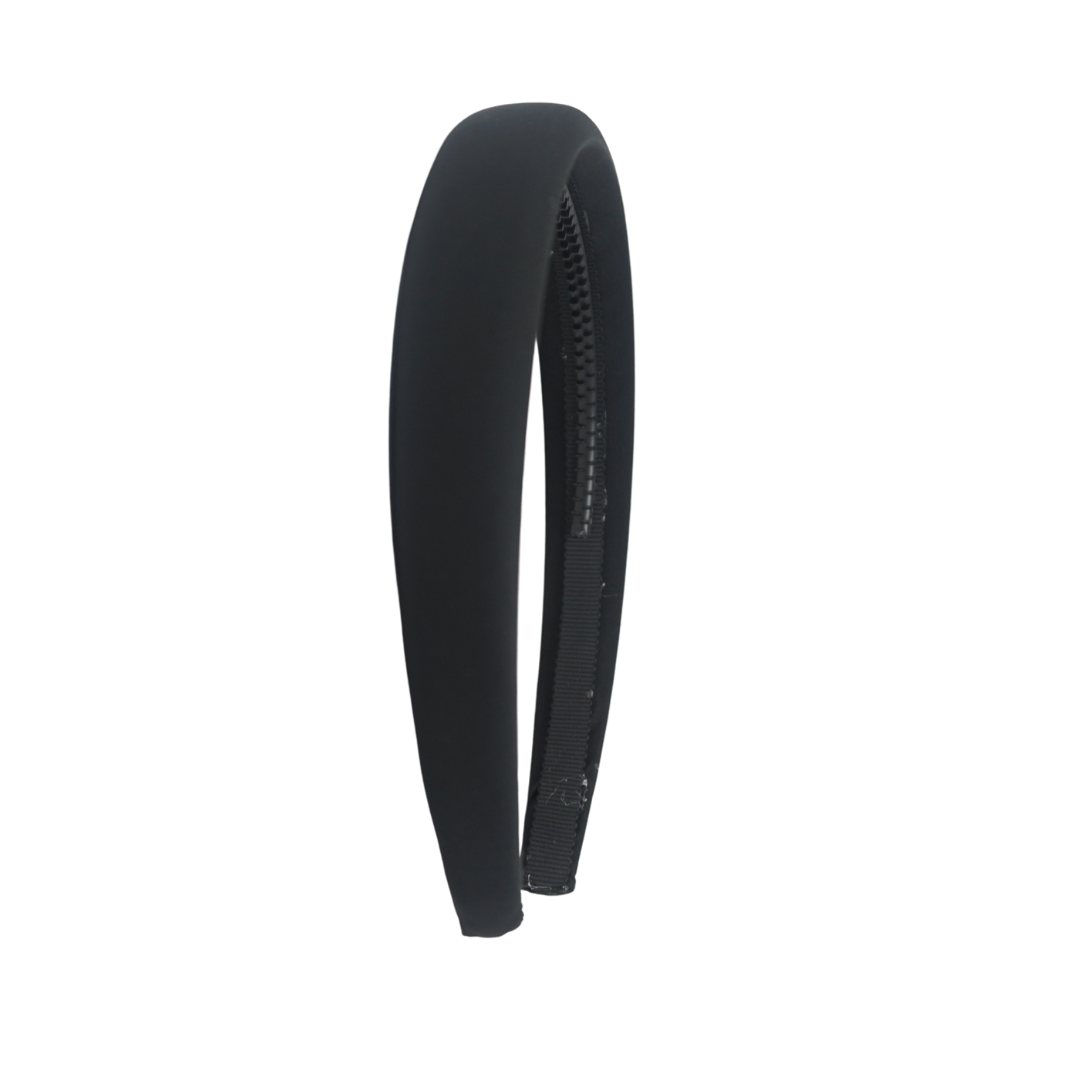 Taffeta Winter Edition Lightly Padded Headband - Black