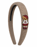 Bandeau Teddy Knits Classic Headband - Oat