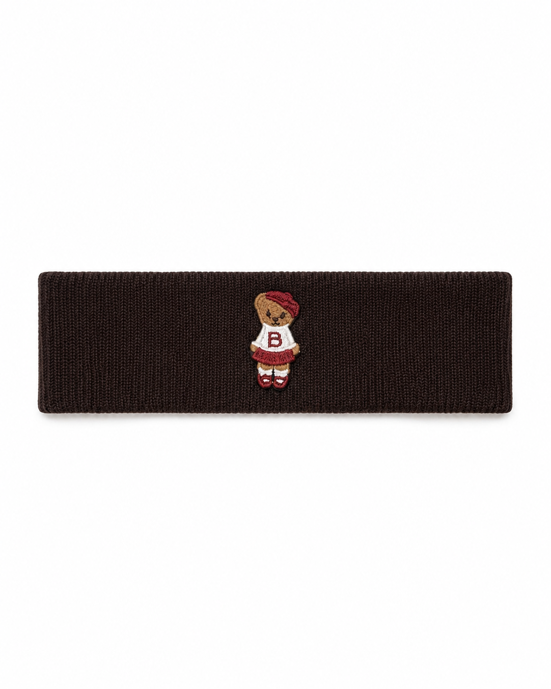 Bandeau Teddy Knits Sweatband - Brown
