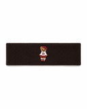 Bandeau Teddy Knits Sweatband - Brown