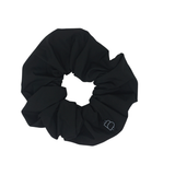 Taffeta Winter Edition Oversized Scrunchie - Black