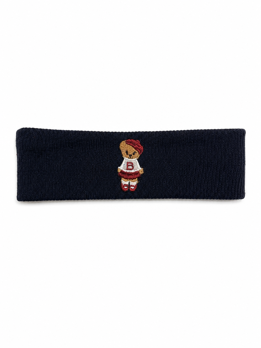 Bandeau Teddy Knits Sweatband - Navy