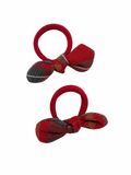 Plaids Mini Pony Set - Red