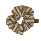 Ribbed Striped Scrunchies