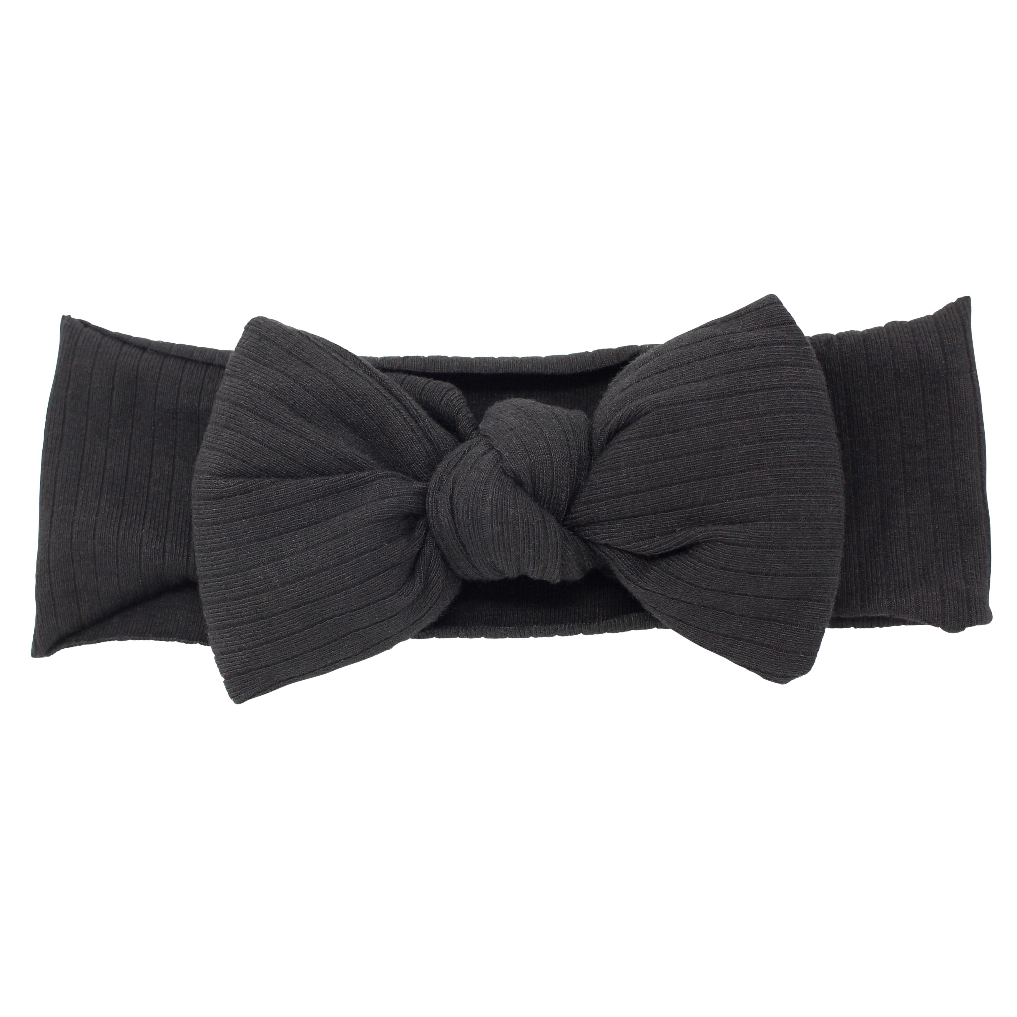 Ribbed Puffed Bow Baby Band