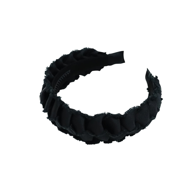 Frayed Edge Braid Headband