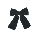 Classic Knit Small Bow Hair Clip